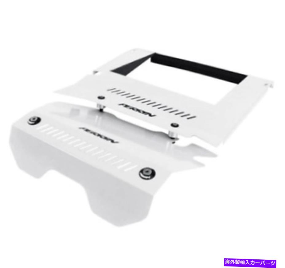 エンジンカバー Subaru 2015+ WRX用のPerrinエンジンカバーキットホワイト Perrin Engine Cover Kit White For Subaru 2015+ WRX【並行輸入品】