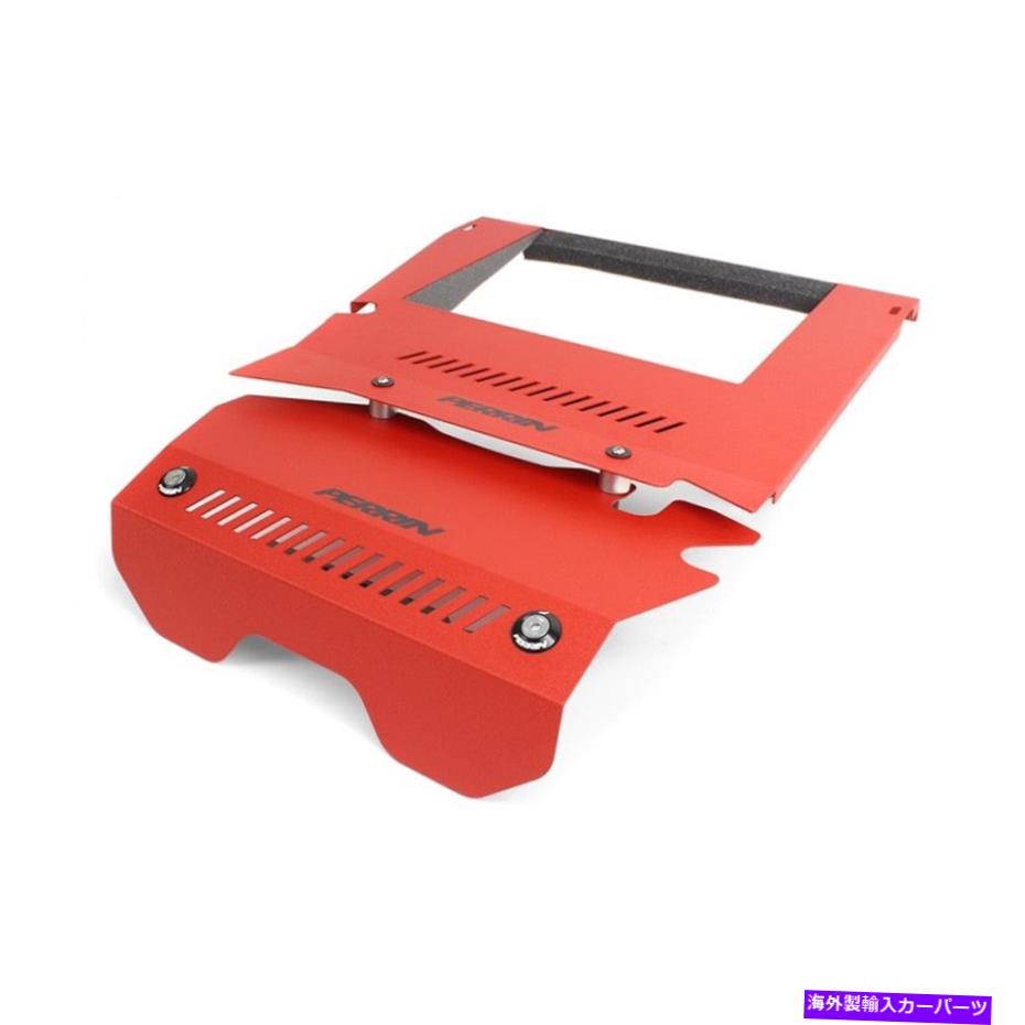 エンジンカバー 2015年 - 2017年のペリンSubaru Impreza WRXエンジンカバーキットPSP-ENG-165RD Perrin FOR 2015 - 2017 Subaru Impreza WRX ENGINE COVER KIT PSP-ENG-165RD【並行輸入品】
