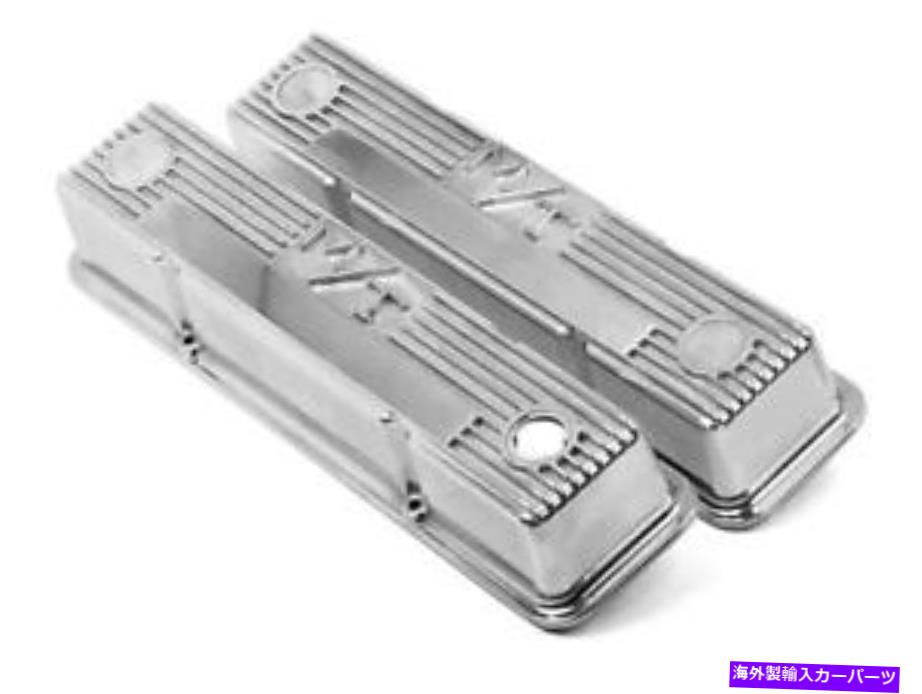 エンジンカバー Holley M/T Valveカバー241-82 Chevy SBC 283 305 350 400ポリッシュ Holley M/T Valve Covers 241-82 Chevy SBC 283 305 350 400 Polished【並行輸入品】