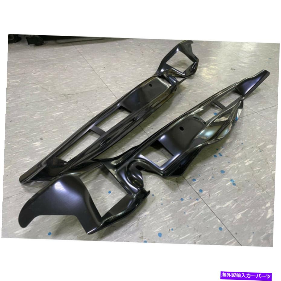 エンジンカバー スバルWRX STIインテリアドライバーフェンダーガーニッシュエンジンベイトリム2PCのためにペイント Painted For Subaru WRX STI Interior Driver Fender Garnish Engine Bay Trim 2PCS【並行輸入品】