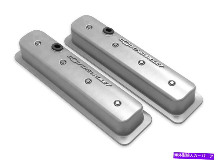 エンジンカバー ホリーパフォーマンス241-290マッスルシリーズバルブカバーセット Holley Performance 241-290 Muscle Series Valve Cover Set【並行輸入品】