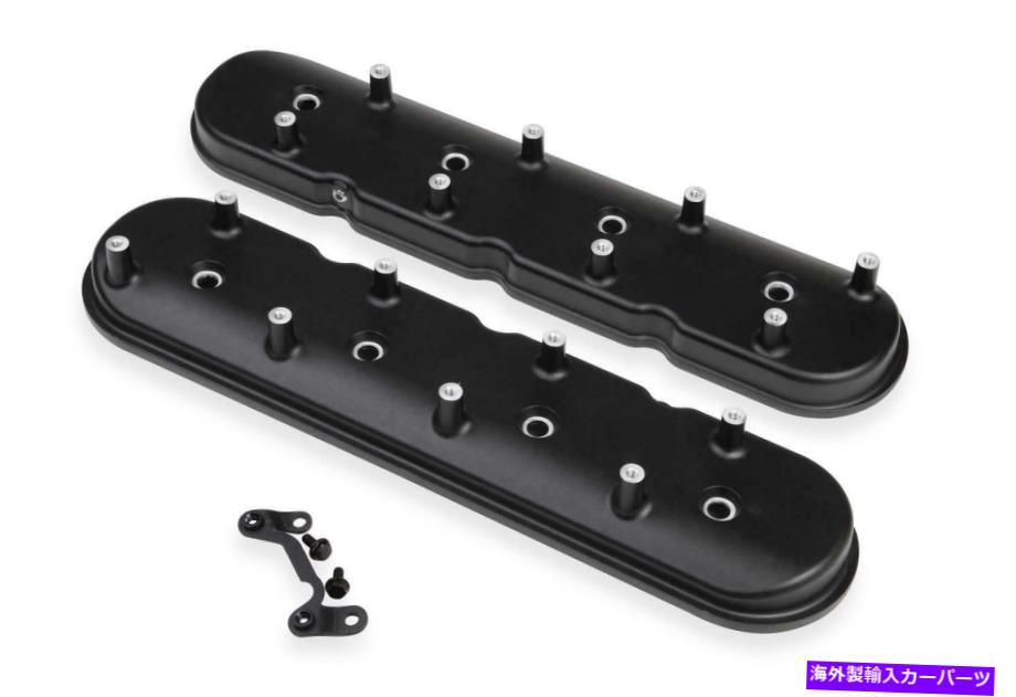 エンジンカバー ドライサンプアプリケーション用の標準高さのLSバルブカバー-SatinBlack Standard Height LS Valve Covers for Dry Sump Applications - Satin Black【並行輸入品】|Us Custom Parts Shop USDM