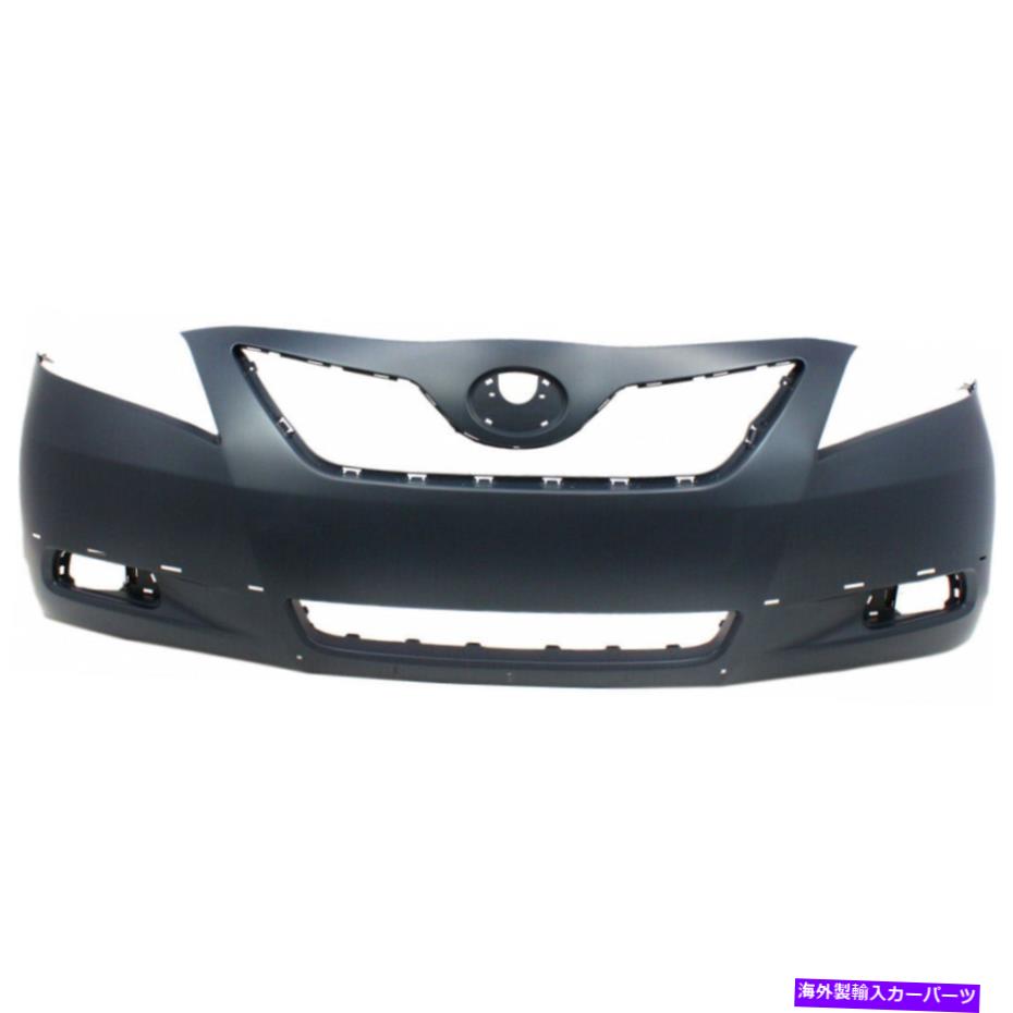エンジンカバー トヨタカムリバンパーカバー2007 2008 2009 |フロント|ネタバレ穴があるプライミング For Toyota Camry Bumper Cover 2007 2008 2009 | Front | Primed w/ Spoiler Holes【並行輸入品】