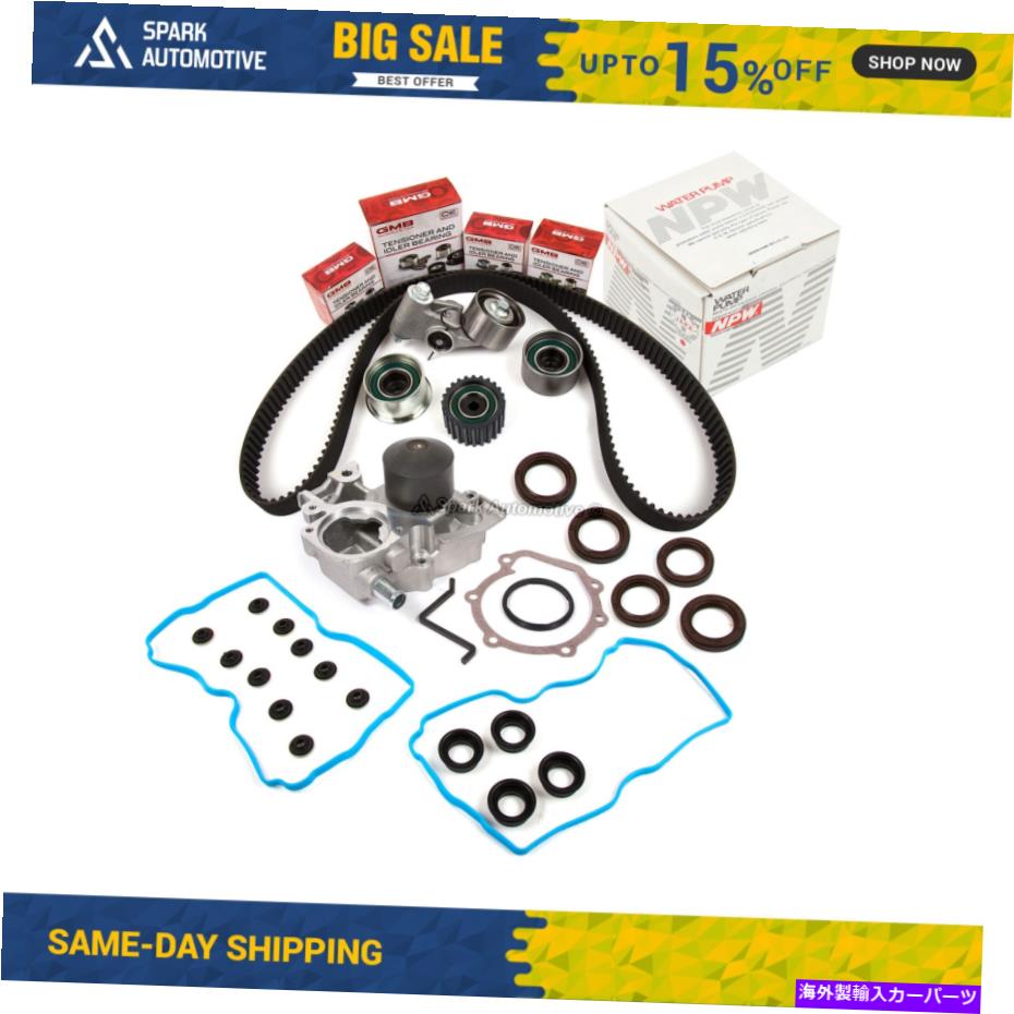 エンジンカバー タイミングベルトキットNPWウォーターポンプバルブカバーガスケットフィット06-12スバル2.5 SOHC EJ25 Timing Belt Kit NPW Water Pump Valve Cover Gasket Fit 06-12 Subaru 2.5 SOHC EJ25【並行輸入品】