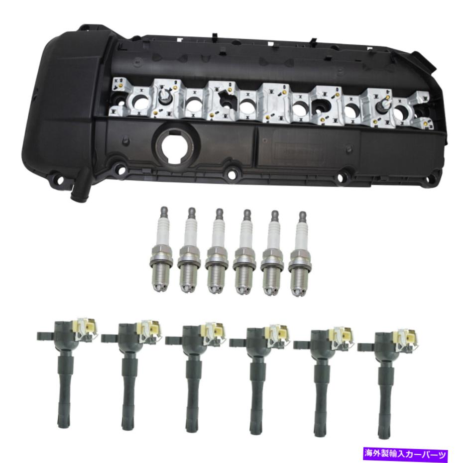 エンジンカバー ガスケットイグニッションコイルとプラグ付きエンジンバルブカバーBMW用の13ピースキット Engine Valve Cover W/ Gasket Ignition Coils & Plugs 13 Piece Kit for BMW【並行輸入品】