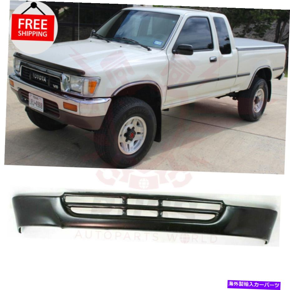 エンジンカバー 1989-1991の新しいフロントバンパーバランスパネルブラックスチール1095164までのトヨタピックアップ New Front Bumper Valance Panel Black Steel For 1989-1991 Toyota Pickup TO1095164【並行輸入品】｜Us Custom Parts Shop USDM 108,900円