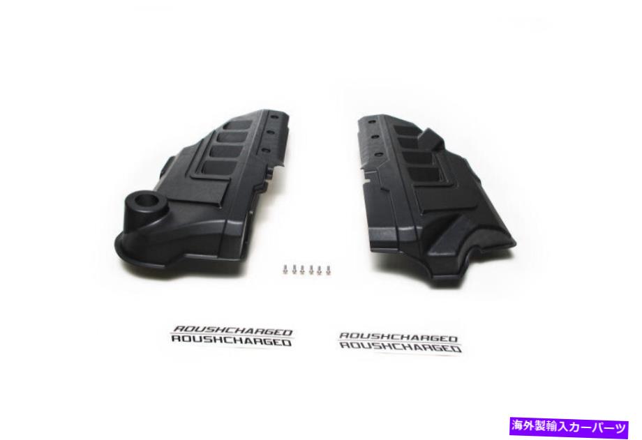 エンジンカバー Roush 2018-2019 Ford Mustang Roushchargedエンジンコイルカバーフォードパフォーマンス ROUSH 2018-2019 Ford Mustang ROUSHcharged Engine Coil Covers for Ford Performanc【並行輸入品】