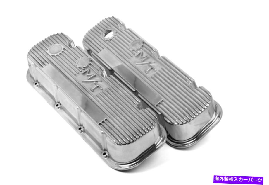 エンジンカバー Holley 241-84 m/tバルブカバービッグブロックシボレーエンジンのカバー - 研磨 Holley 241-84 M/T Valve Covers for Big Block Chevy Engines - Polished【並行輸入品】