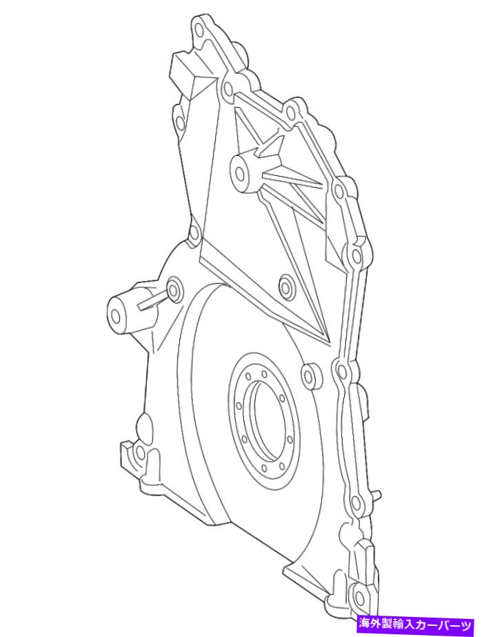 エンジンカバー 本物のメルセデスベンツエンジンタイミングカバー642-010-00-33 Genuine Mercedes-Benz Engine Timing Cover 642-010-00-33【並行輸入品】