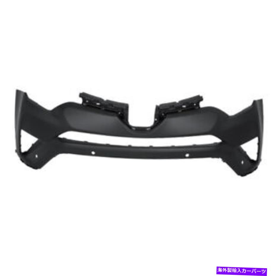 エンジンカバー 16 17 18 Rav4フロントアッパーバンパーカバーアセンブリ付きアシストセンサーホール For 16 17 18 RAV4 Front Upper Bumper Cover Assembly w/o Park Assist Sensor Holes【並行輸入品】