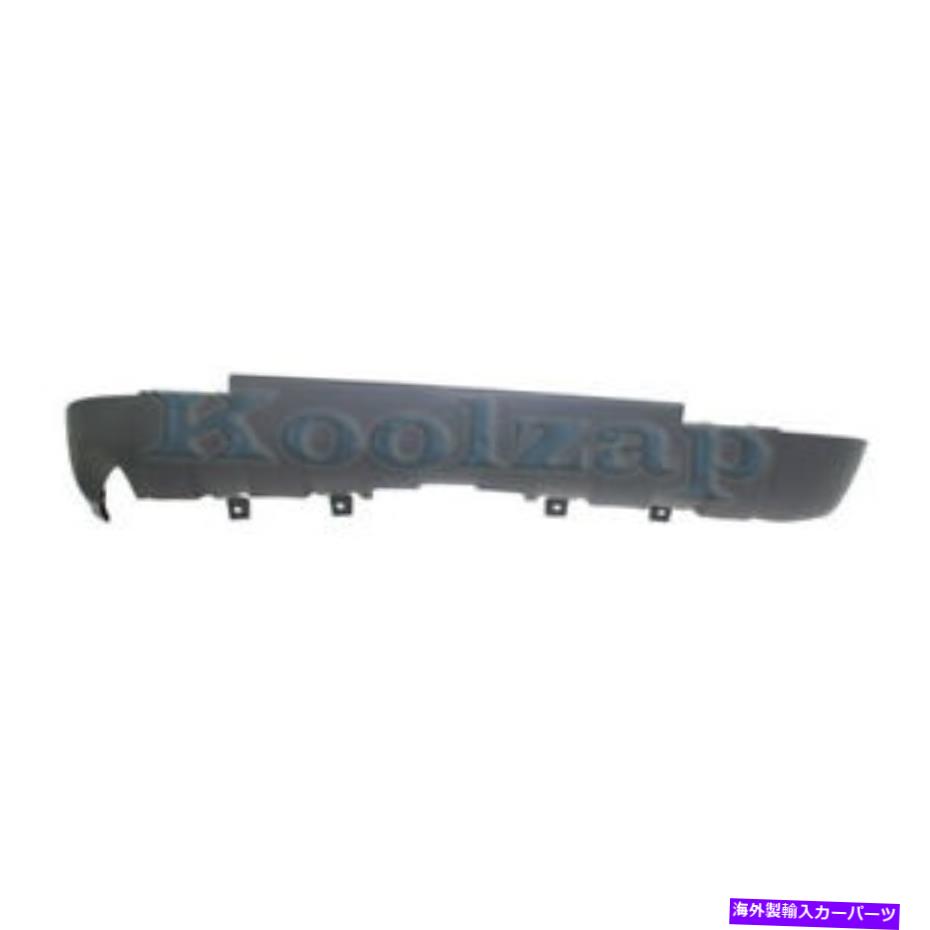 エンジンカバー 07-09 equinoxリアロウアーバンパーカバースポイラーバランスデフレクターエプロンのCAPA CAPA For 07-09 Equinox Rear Lower Bumper Cover Spoiler Valance Deflector Apron【並行輸入品】