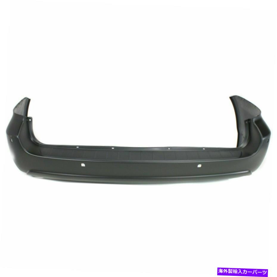 エンジンカバー 2004年から2010年のトヨタシエナのパークセンサーホール付きリアプラスチックバンパーカバー Rear Plastic Bumper Cover w/ Park Sensor Holes for 2004-2010 Toyota Sienna【並行輸入品】