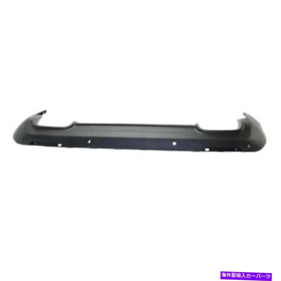 エンジンカバー 15-17のチャレンジャーリアロウアーバンパーカバーバランスアセンブリ付きアイドセンサーホール For 15-17 Challenger Rear Lower Bumper Cover Valance Assy w/Park Aid Sensor Hole【並行輸入品】