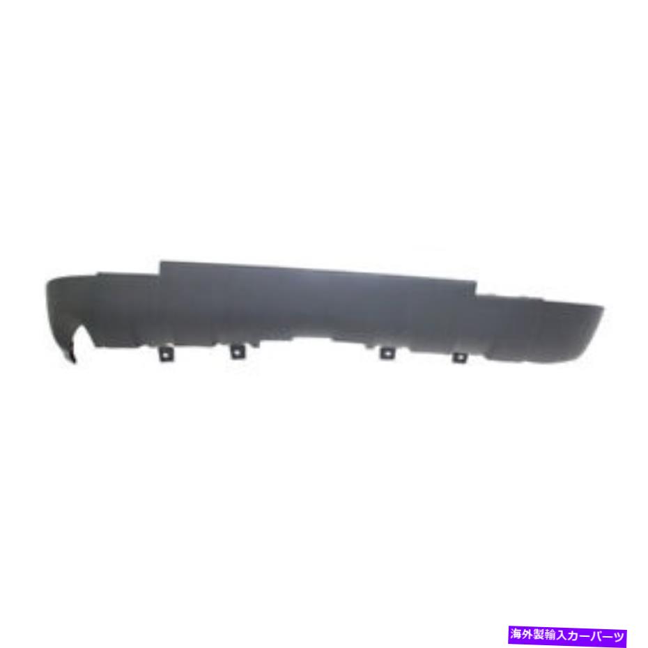 エンジンカバー 07-09 equinoxリアロウアーバンパーカバースポイラーバランスデフレクターエプロンのCAPA CAPA For 07-09 Equinox Rear Lower Bumper Cover Spoiler Valance Deflector Apron【並行輸入品】