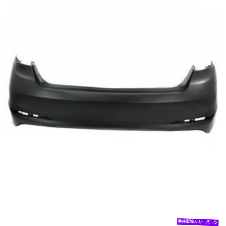 エンジンカバー 15-17のSonataリアバンパーカバーアセンブリプライミド付きAssist Sensor Holes For 15-17 Sonata Rear Bumper Cover Assembly Primed w/o Park Assist Sensor Holes【並行輸入品】