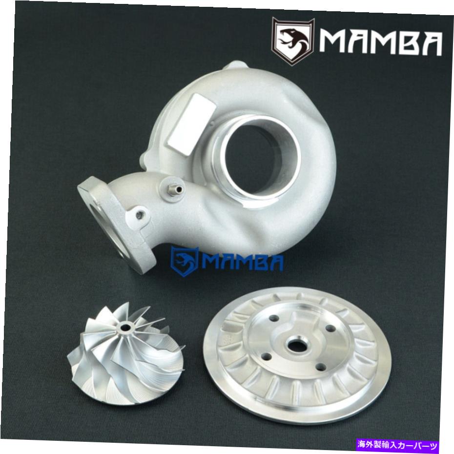 エンジンカバー Subaru sti ihi rhf55 vf52 18g 68mmアップグレードターボカバー＆ホイール +シールプレート用 For SUBARU STI IHI RHF55 VF52 18G 68mm Upgrade Turbo Cover & Wheel + Seal Plate【並行輸入品】