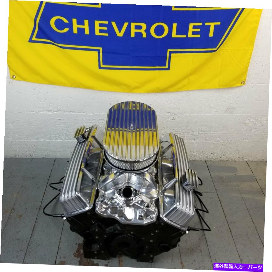 エンジンカバー SB Chevy 15フィン付きACエンジンドレスアップキット背の高いバルブカバーPCV BROISERS 350 SB Chevy 15 Finned AC Engine Dress Up Kit Tall Valve Covers PCV Breathers 350【並行輸入品】