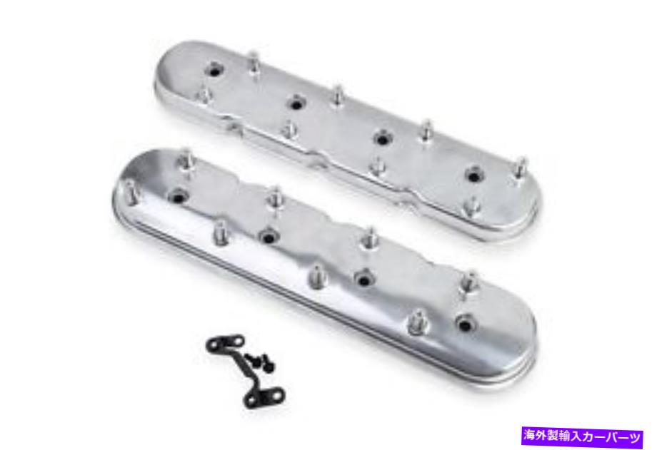 エンジンカバー Holley 241-93標準高さLSバルブカバードライサンプアプリケーション用 - Pol ... Holley 241-93 Standard Height LS Valve Covers for Dry Sump Applications - Pol...【並行輸入品】|Us Custom Parts Shop USDM