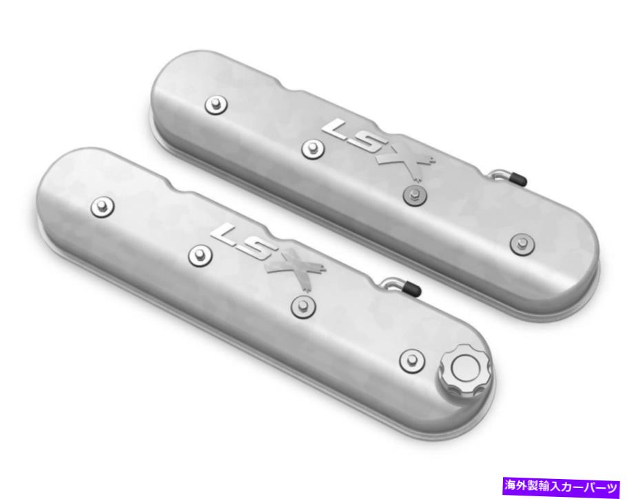 エンジンカバー Holley Tall LS Valve Cover LSXロゴナチュラルフィニッシュビレットアルミニウムオイルフィルキャップ Holley Tall LS Valve Cover LSX Logo Natural Finish Billet Aluminum Oil Fill Cap【並行輸入品】 85,305円