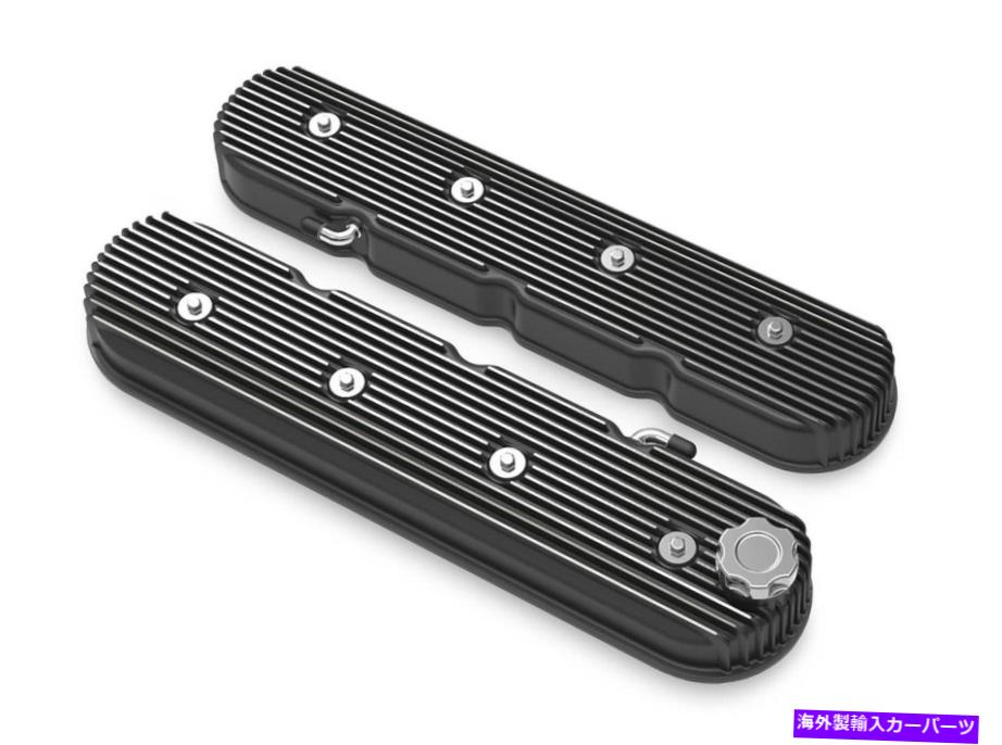 エンジンカバー ホリーパフォーマンス241-140バルブカバー Holley Performance 241-140 Valve Covers【並行輸入品】