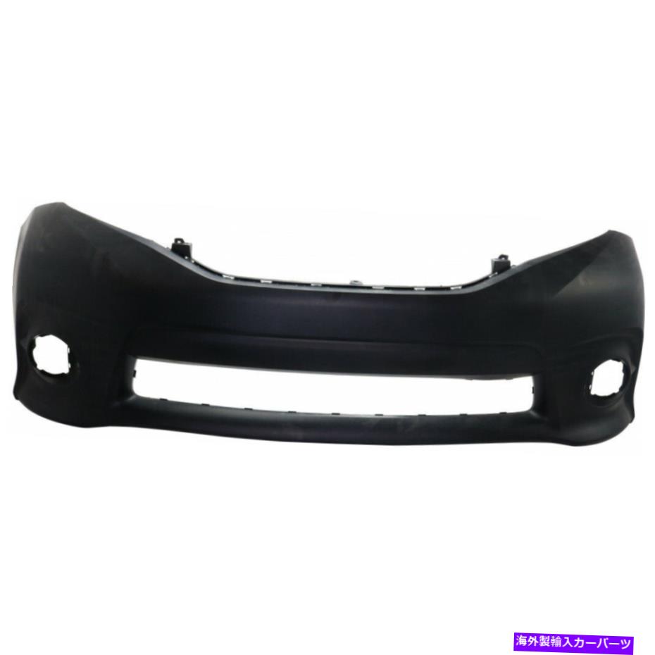 エンジンカバー トヨタシエナバンパーカバー2011 12 13 14 15 16 2017フロントプライミング| SEモデル For Toyota Sienna Bumper Cover 2011 12 13 14 15 16 2017 Front Primed | SE Model【並行輸入品】