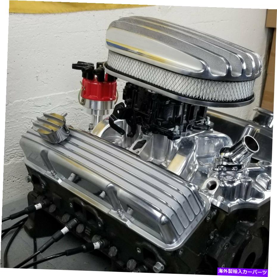 エンジンカバー SB Chevy 15 Deep Fin ACエンジンドレスアップキットバルブカバーPCV BROISERS V8 327 SB Chevy 15 Deep Fin AC Engine Dress Up Kit Valve Covers PCV Breathers v8 327【並行輸入品】