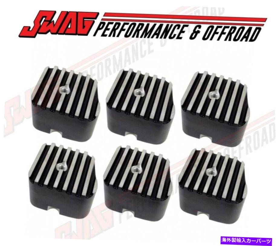 エンジンカバー BDディーゼルバルブカバー'89 -98 12バルブカミンズ - 6のセット BD Diesel Valve Cover Replacement Cap For '89-98 12 Valve Cummins - Set of Six【並行輸入品】