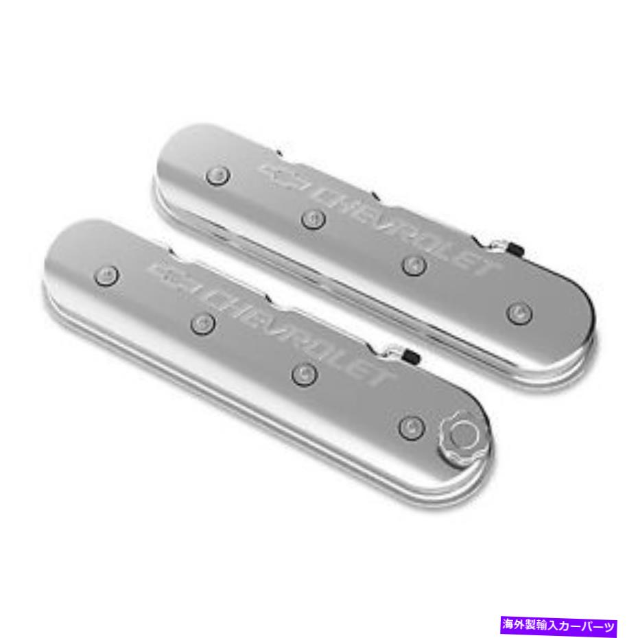 エンジンカバー エンジンバルブカバーセットビン：W、ENGコード：LS3、ナチュラルホリー241-401 Engine Valve Cover Set-VIN: W, Eng Code: LS3, Natural Holley 241-401【並行輸入品】