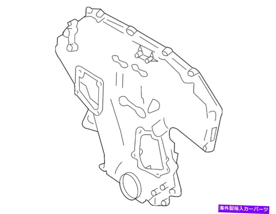 エンジンカバー 本物の日産エンジンタイミングカバー13500-9HP0A Genuine Nissan Engine Timing Cover 13500-9HP0A【並行輸入品】
