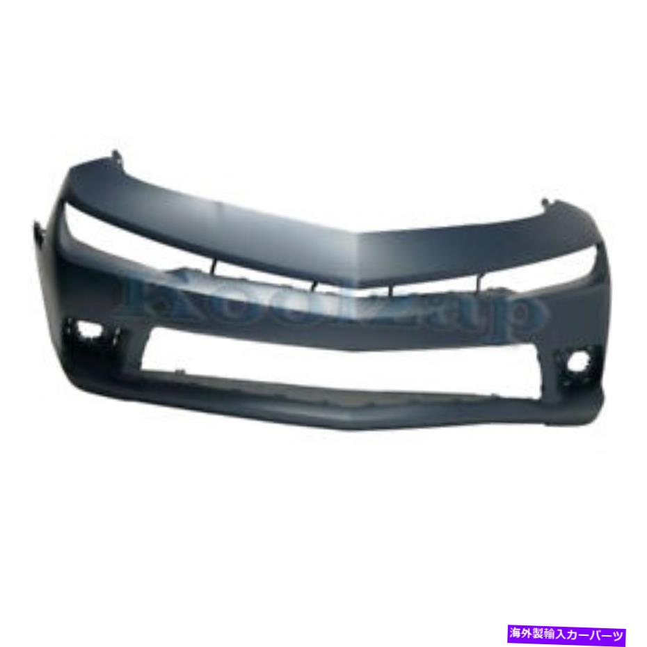 エンジンカバー 14-15のシボレーカマロSSフロントバンパーカバーアセンブリプラスチックプラスチックをRS PKG For 14-15 Chevy Camaro SS Front Bumper Cover Assembly Primed Plastic with RS Pkg【並行輸入品】