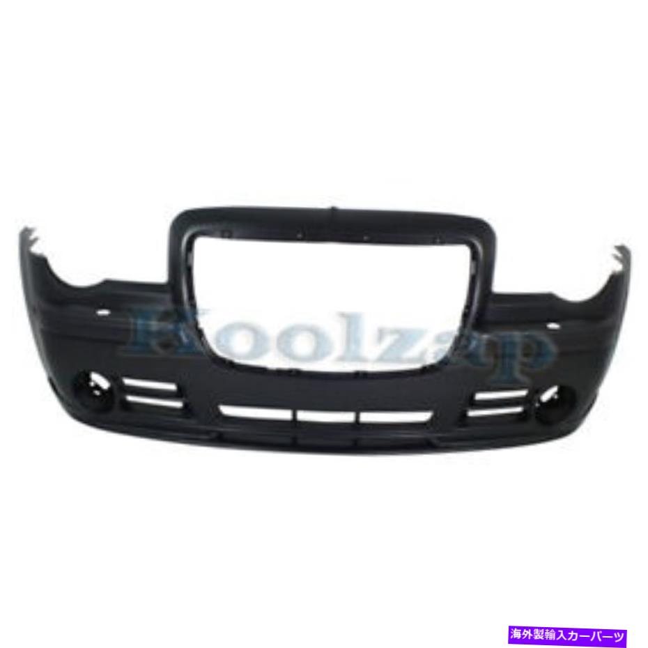 エンジンカバー 05-10の300 SRT-8 SRT8フロントバンパーカバーアセンブリW/フォグランプホールCH1000882 For 05-10 300 SRT-8 SRT8 Front Bumper Cover Assembly w/Fog Lamp Holes CH1000882【並行輸入品】