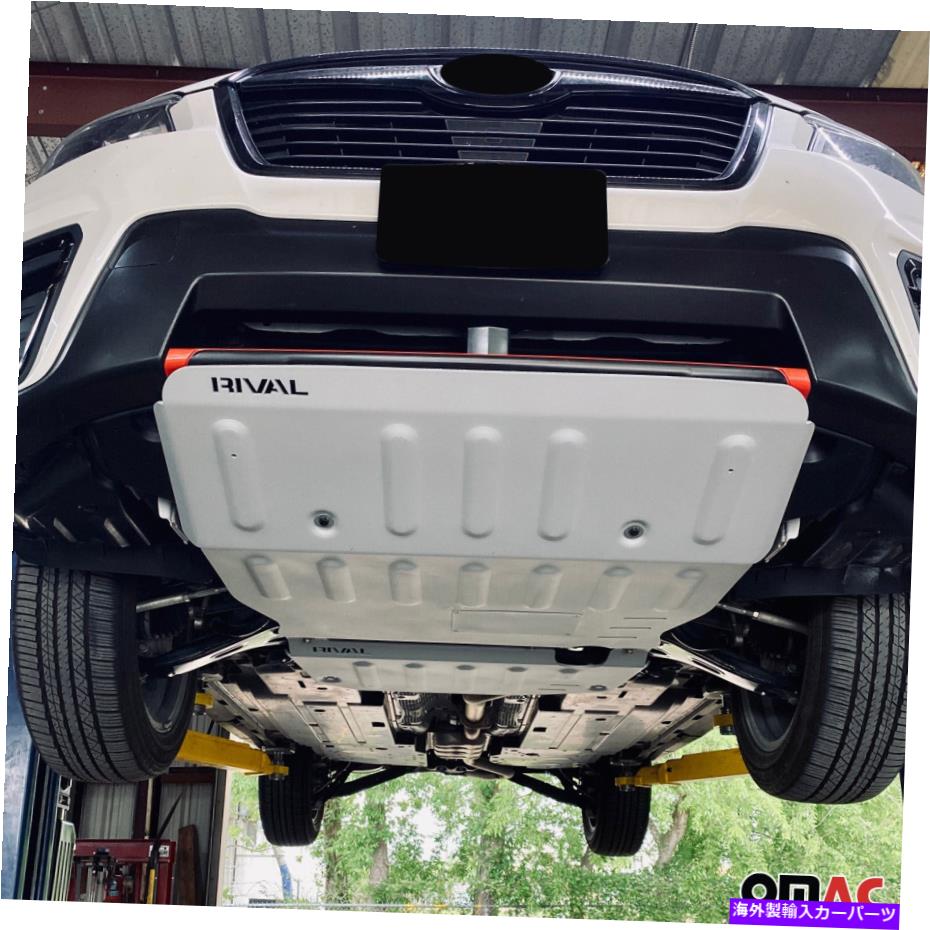 エンジンカバー Subaru Forester 2019-2021 ALUのラジエーターとエンジン。スキッドプレートスプラッシュガード Radiator and Engine for Subaru Forester 2019-2021 Alu. Skid Plate Splash Guard【並行輸入品】