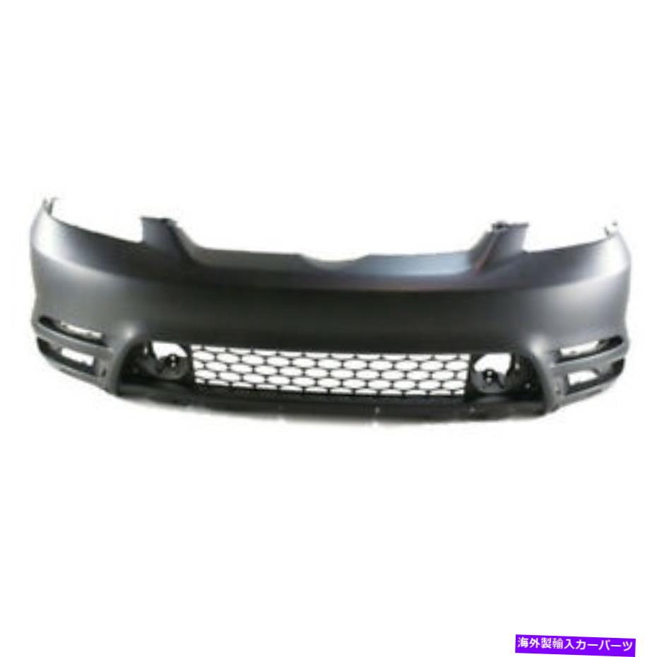 エンジンカバー 03-04マトリックスフロントバンパーカバーアセンブリw/ネタバレ穴までのCAPA CAPA For 03-04 Matrix Front Bumper Cover Assembly w/ Spoiler Holes TO1000237【並行輸入品】｜Us Custom Parts Shop USDM