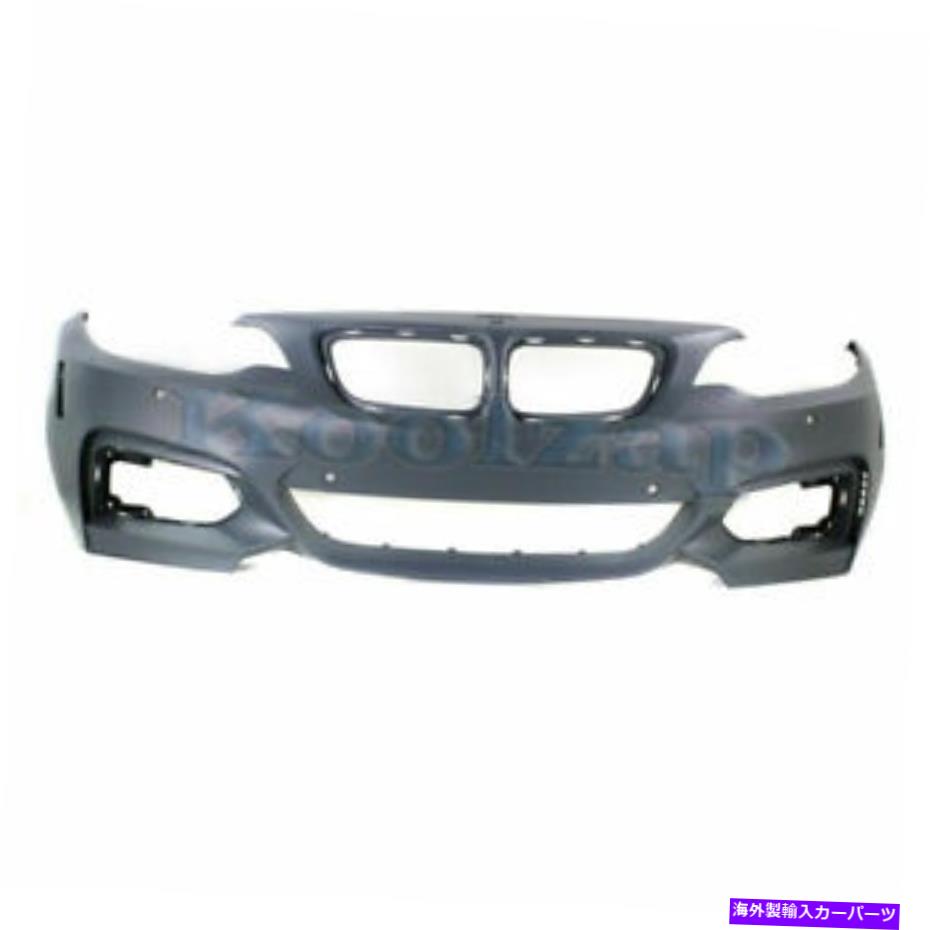 エンジンカバー 15-19用の2シリーズW/Mスポーツフロントバンパーカバーアセンブ For 15-19 2-Series w/M Sport Front Bumper Cover Assy w/Park Distance Sensor Hole【並行輸入品】