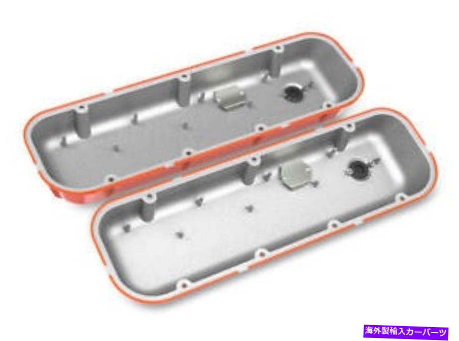 エンジンカバー BBCホリーバルブカバー、フィン、非エミス、 BBC HOLLEY VALVE COVERS,FINNED,NON-EMIS,【並行輸入品】
