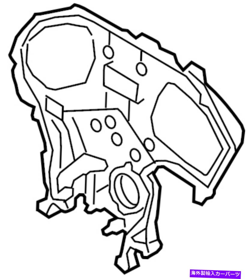 エンジンカバー 日産/Infiniti 13500-JA11Bエンジンタイミングカバー（フロント） Nissan/INFINITI 13500-JA11B Engine Timing Cover (Front)【並行輸入品】