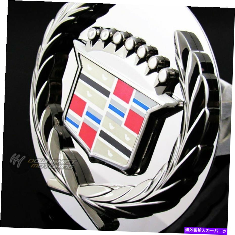 クロームカバー Chrome Cadillac Classic Style Towing Hitchカバーキャッププラグ1.25 \