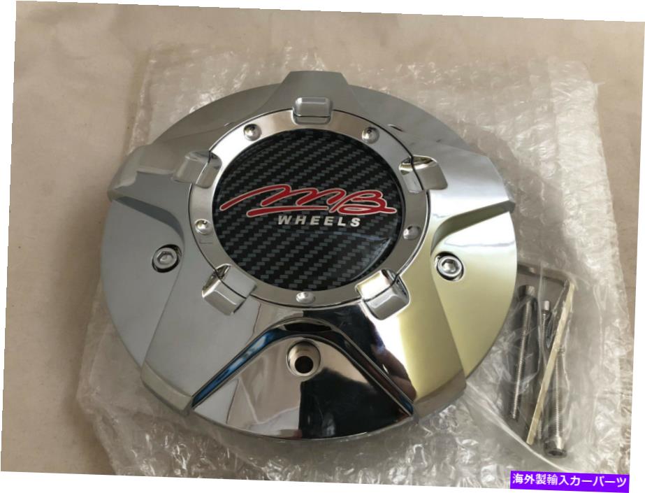 クロームカバー MBモータースポーツホイールTKOリムハブカバークロムセンター5x135 5x139.7キャップC-358-2 MB Motorsports Wheel TKO Rim Hub Cover CHROME Center 5x135 5x139.7 Cap C-358-2【並行輸入品】