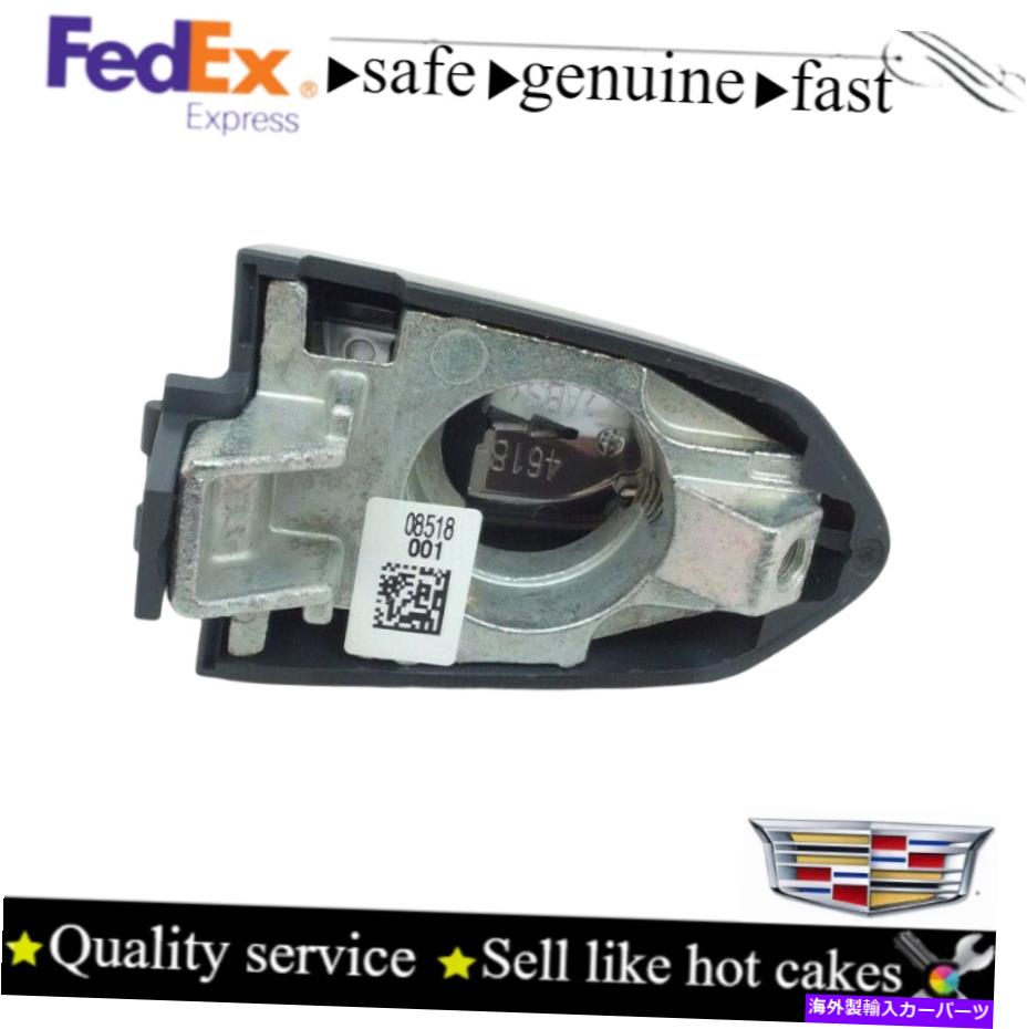 クロームカバー 新しいキャデラックドライバードアロックシリンダーカバーキャッププライムクロムATS CTS CT6 XTS New cadillac drivers door lock cylinder cover cap primed chrome ats cts ct6 xts【並行輸入品】