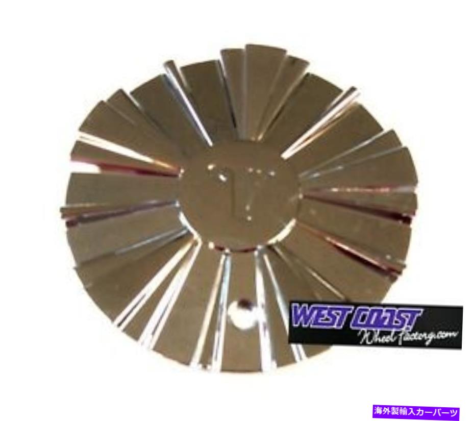 クロームカバー Velocity VW117プラスチッククロムホイールリム交換用カバーキャップパート＃STW-117-1 Velocity VW117 Plastic Chrome Wheel RIM Replacement Cover Cap Part# STW-117-1【並行輸入品】
