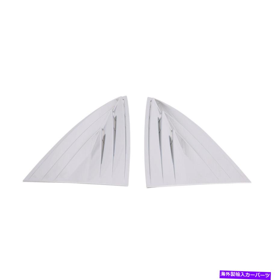 クロームカバー テスラモデル3 2018-2021リアウィンドウシャッター保護カバークロムアクセサリー For Tesla Model 3 2018-2021 Rear Window Shutter Protect Cover Chrome Accessories【並行輸入品】