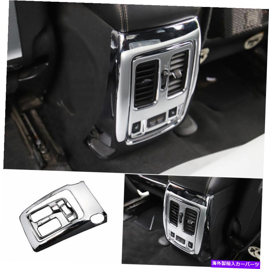 クロームカバー Jeep Grand Cherokee 2011-2020クロムリアエアアウトレットベントカバートリム2PCS For Jeep Grand Cherokee 2011-2020 Chrome Rear Air Outlet Vent Cover Trim 2PCS【並行輸入品】