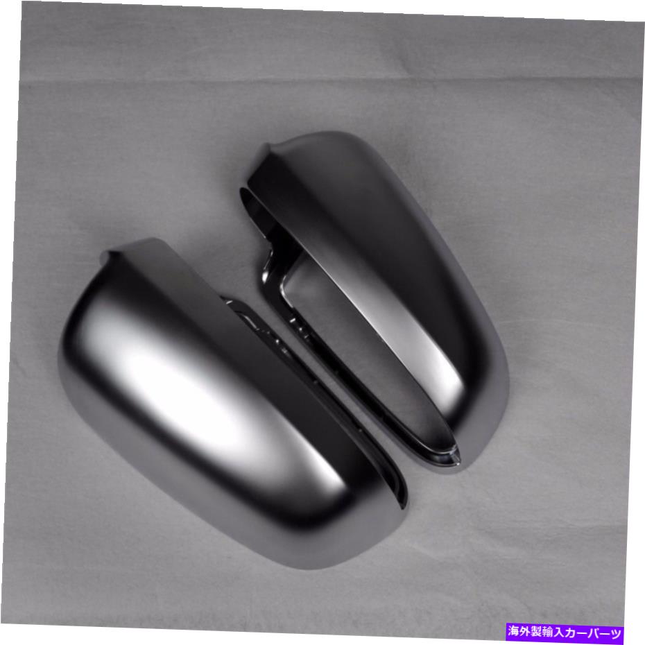 クロームカバー アウディA6 05-08 S6 RS6 C6 CAR MIRROR COVER CAPELECTOPLITING ALU MATTE SILVER for Audi A6 05-08 S6 RS6 C6 car mirror cover cap electroplating alu matte silver【並行輸入品】