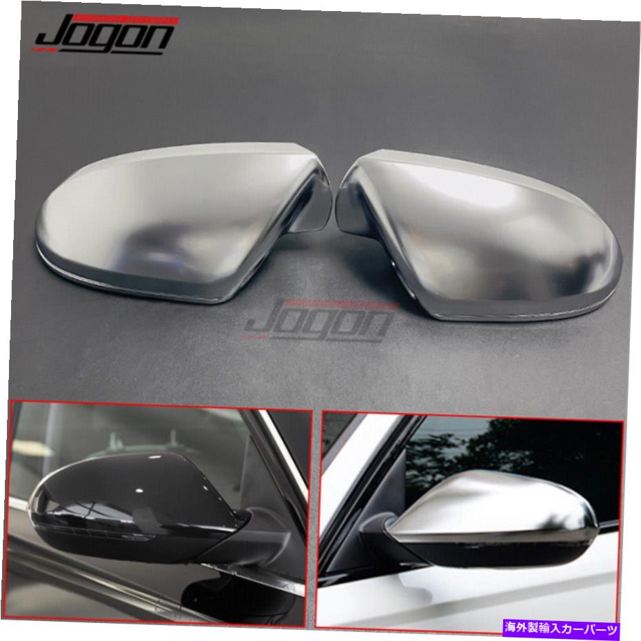 クロームカバー Audi A6 S6 C7 4G 2012-2015 + Avant交換用のカーバックミラーカバーカバーキャップ Car Rearview Mirror Cover Caps For Audi A6 S6 C7 4G 2012-2015 + Avant Replace【並行輸入品】
