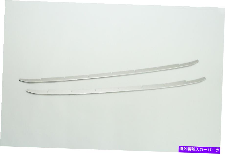 クロームカバー トヨタヴェルファイア第3世代フロントグリルカバーガーニッシュ2pcs外装トリム For Toyota Vellfire 3rd Gen Front Under Grill Cover Garnish 2pcs Exterior Trim【並行輸入品】
