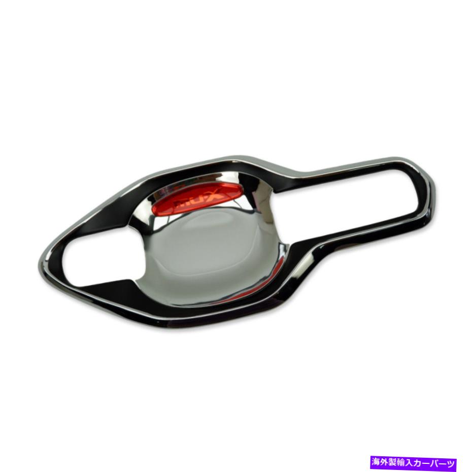 クロームカバー ボウル挿入ハンドルカバートリムブラックイソズMU-X SUV 2014 2016 Bowl Insert Handle Cover Trim Black For Isuzu Mu-x SUV 2014 2016【並行輸入品】