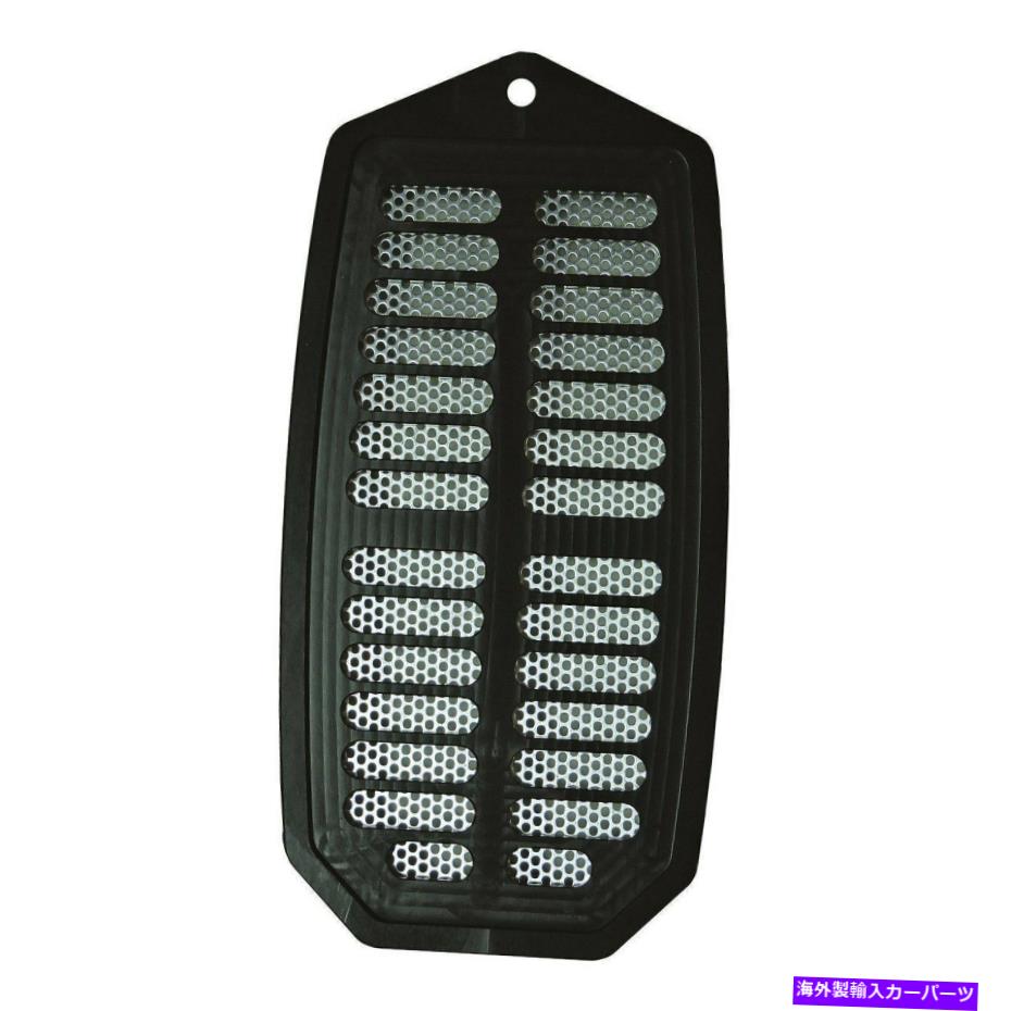 クロームカバー Chevy K20ピックアップ71-72シルバーラインシリーズブラックドアジャムベント用 For Chevy K20 Pickup 71-72 Silverline Series Black Door Jamb Vent【並行輸入品】 41,685円