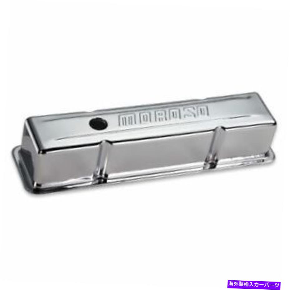 クロームカバー SBC、Chrome用のモロソ68102バルブカバー Moroso 68102 Valve Covers For SBC, Chrome【並行輸入品】