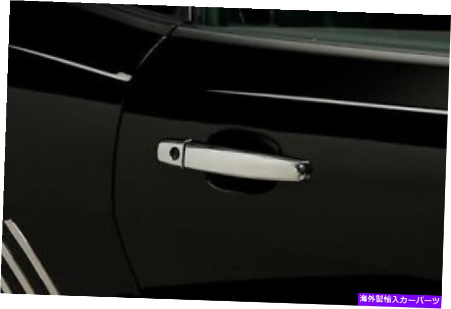 クロームカバー クロムドアハンドルカバーシボレーシボレーカマロ2010 11 12 13 2014 2ドア Chrome Door Handle Covers Fits Chevy Chevrolet Camaro 2010 11 12 13 2014 2 Door【並行輸入品】