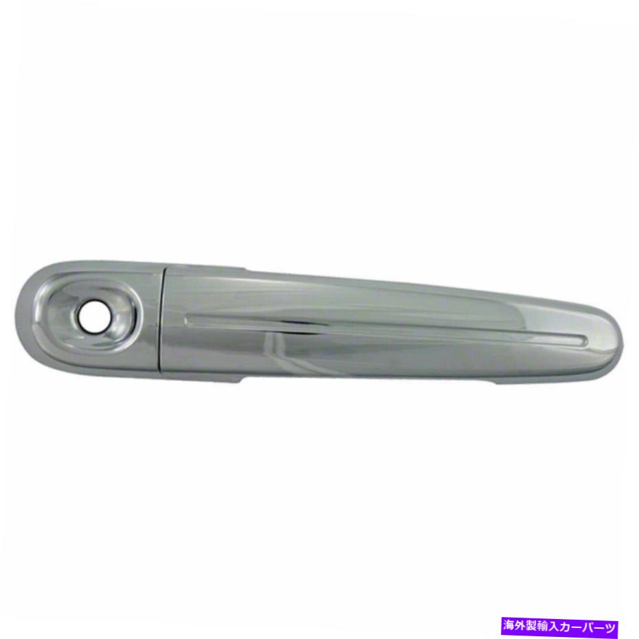 クロームカバー CCIエクステリアドアハンドルカバークロムメッキ腹筋ドアハンドルトリム4 dr CCI Exterior Door Handle Cover Chrome Plated ABS Door Handle Trim 4 Dr【並行輸入品】